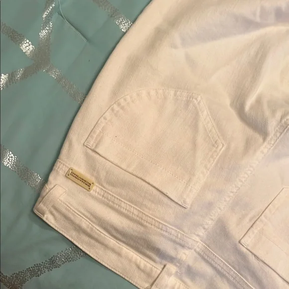Ermanno Scervino White Skinny Jeans Distressed Style